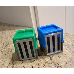 Feisty Pets Mini Misfits Mystery Figures Cages Set of 2. *CAGES ONLY**
